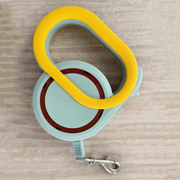 Custom Pet Automatic Retractable Leash 3M 5M For Walking Cats And Dogs