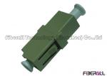 Flangeless Fiber Optic Adapter, Multimode LC To LC Coupler With PEI Plastic