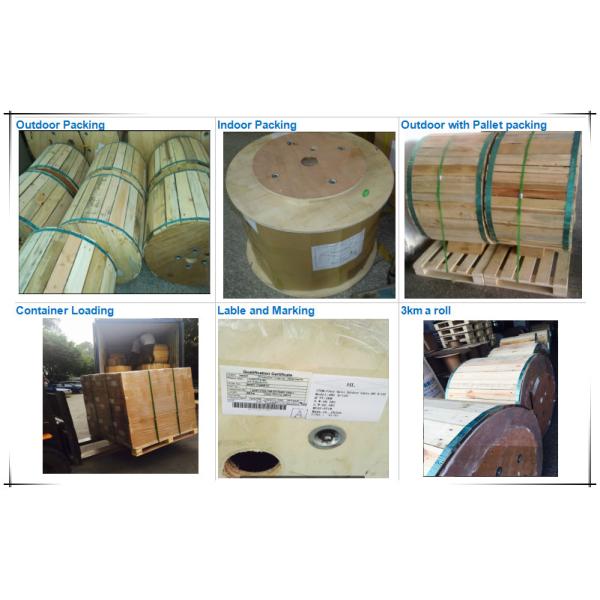 Flat Twin Duplex Armored Indoor Fiber Optic Cable For Connection Network Equipments