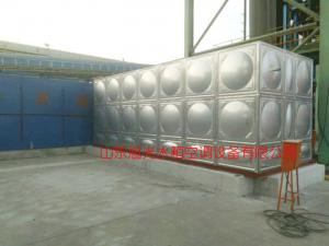 Quality Large Modular Panel Welding Stainless Steel Water Tank 1000l 5 Ton for sale