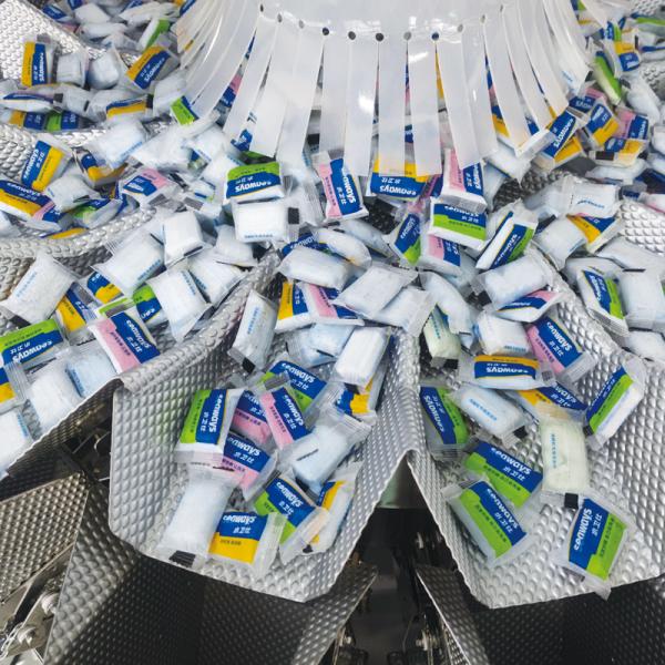 Dishwasher Tablets Packing Machine Automatic Dishwasher Capsule Premade Pouch Packing Machine