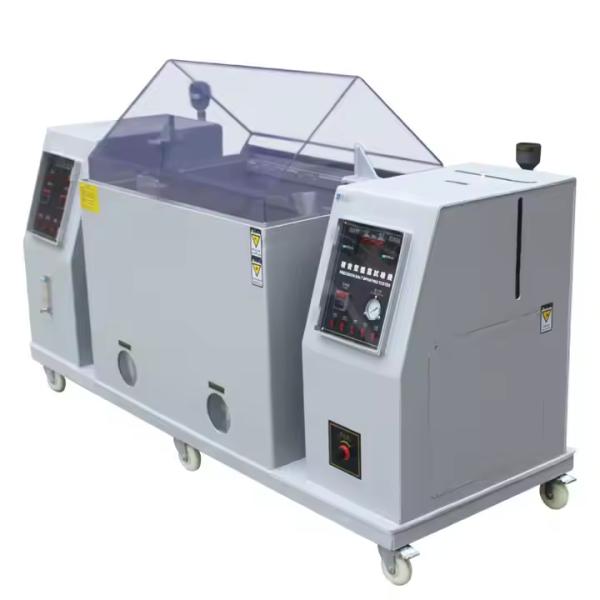 Programmable Timer Salt Spray Testing Equipment With Transparent Cover Programmable Timer Salt Spray Cabinet