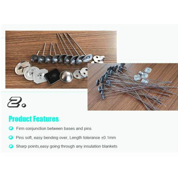 Passive Fire Insulation Lacing Anchor Pin