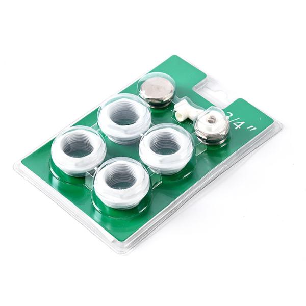 1/2'' 3/4'' 7 In Universal Aluminium Radiator Accessories Kit For Mounting Radiator