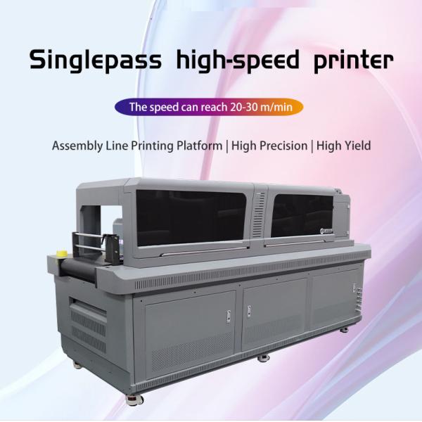 High Precision Single Pass UV Printer For Accurate Color Reproduction