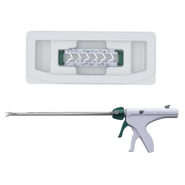 QueuesClip TM Nonabsorbable Polymer Multiple Ligating Clips NLC-CS