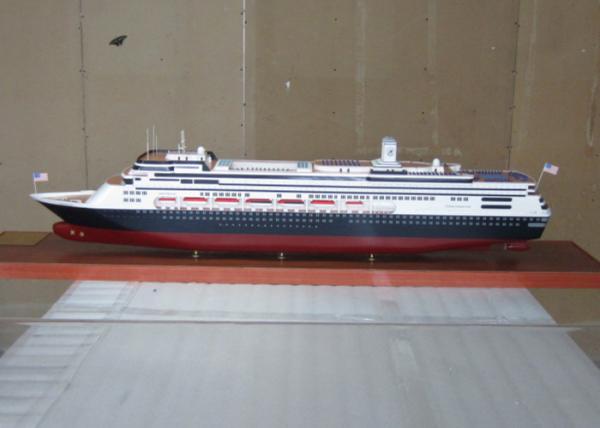 Buy MS Amsterdam Cruise Ship Models With Solid Wood Paint For Gift Ornaments at wholesale prices