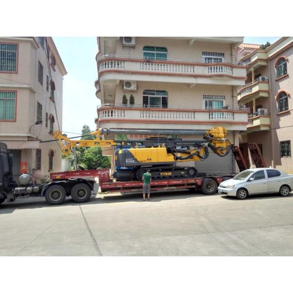 KR80K Hydraulic 1000mm Dia Piling Rig Machine / Equipment Max. drilling Depth 28m Torque 80kN.m