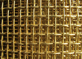 Flexible Brass Fuel Filter Mesh Plain Dutch Weave Recyclable Feature