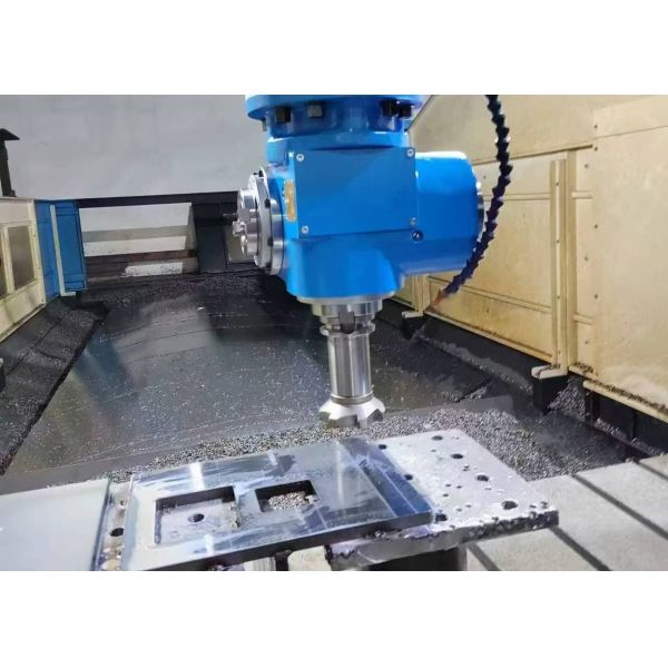 0~8 R/Min Lateral Movement Speed CNC Gantry Sheet Plate Drilling Machine 6000x6000 Mm Workpiece
