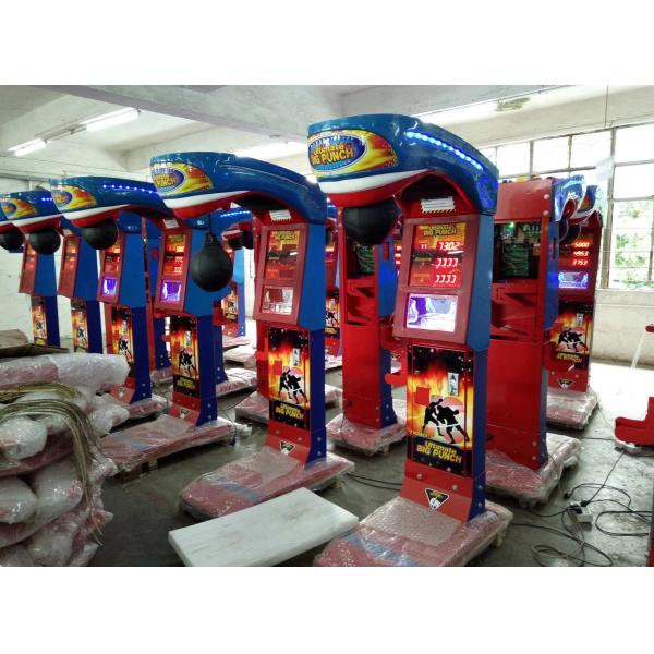 Boxing Champion Arcade Video Game Machine For Adult Wood Frame Material