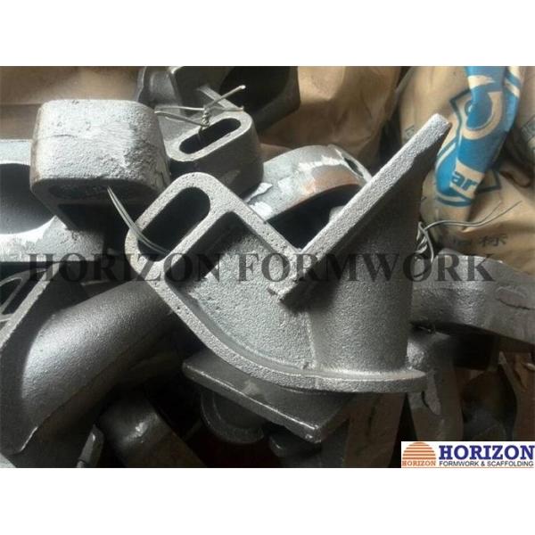 Powder Coated Concrete Forming Accessories , Tie Yoke Locking Corner Formwork