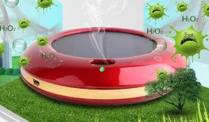 Quality solar powered air purifier mini car air purifier HDJHQ Red color for sale