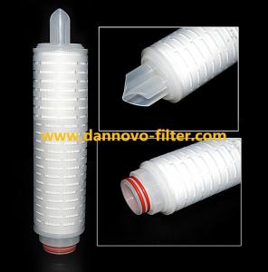 China PP Pleated Polypropylene Membrane  Filter Cartridge Folded Filter Cartridge on sale