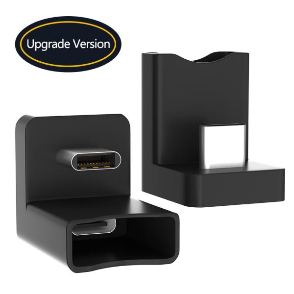 90 Degree USB C Type C Male to Female Adapter, USB-C USB 3.1 Type-C Male to Female Extension Adapter for Laptop & Tablet &Mobile