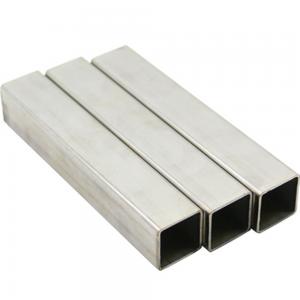 China Rectangular Hollow Square Steel Tube 304 Stainless Steel Section Profile 3.0mm on sale