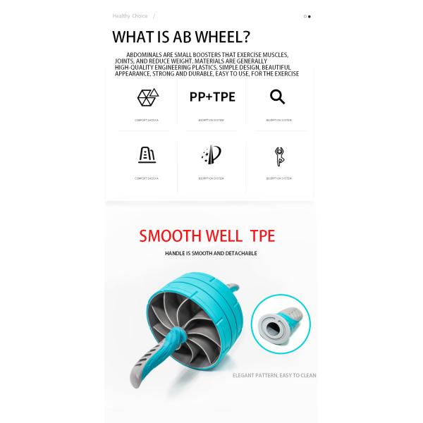 Muscle Training Exercise AB Wheel