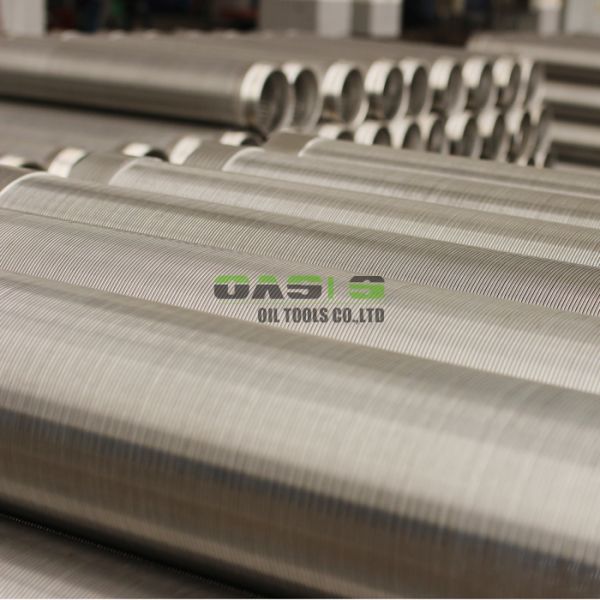 High Pressure Resistant Continuous Slot Screen For Separating / Filtering
