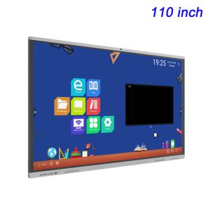 Android 4K LCD Interactive Flat Panel Classroom 110in Intelligent Interactive