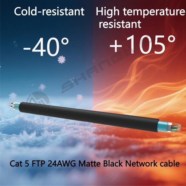 High Quality FTP Cat5e 24awg LAN Cable Wholesale Communication Patch Cord Cable for Network Cat5E