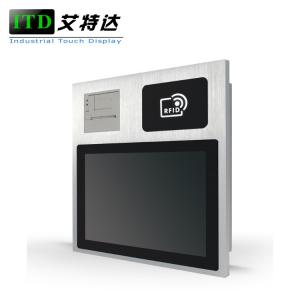 China IP65 Embedded Touch Screen Rugged Panel Computer For Kitchen Easy To Clean on sale