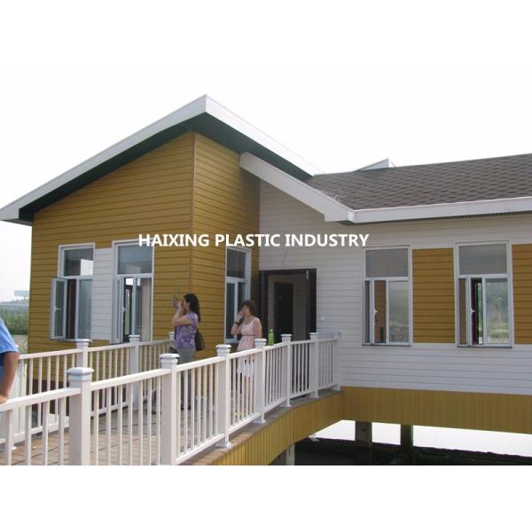 Leisure Facilities PVC Wall Siding Profile Fireproof and Environmentally Friendly