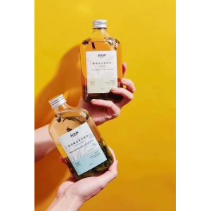 Eco Easy Open Plastic Beverage Bottles Pear - Shaped Customized Printing