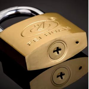 Quality Antirust Imitation Copper Padlock Toolbox 38mm Custom Logo for sale