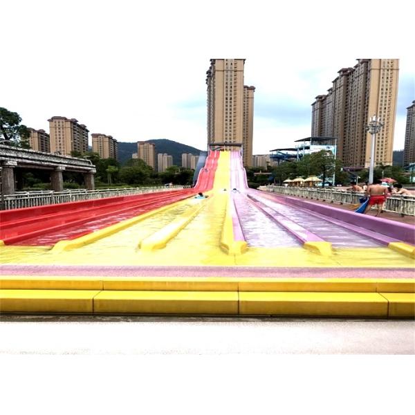 Commercial Fiberglass Custom Water Slides Adult Stimulating High Speed Slide