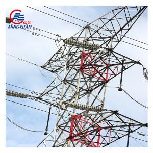 China High Voltage Electric Power Transmission Tower Galvanized Q345 ASTM A123 on sale