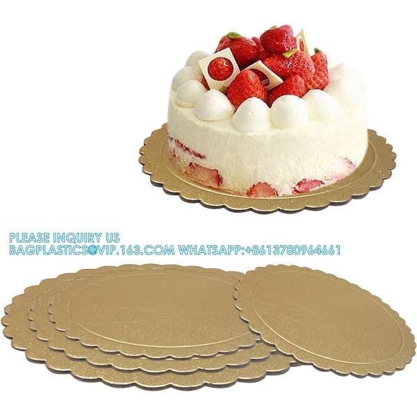 Cakeboard Round, 4, 6, 8, 10, 12 Inch Cake Base Cardboards, Round Cake Circles, Each Size, Set For Baking Cake