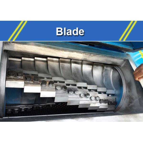 CE Approved Automatic Waste Industry Cutting Machine Lifetime Maintenance