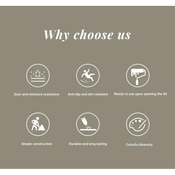 Batch Application Rock Effect Outside Wall Stone Paint with Matt Coating Direct Supply