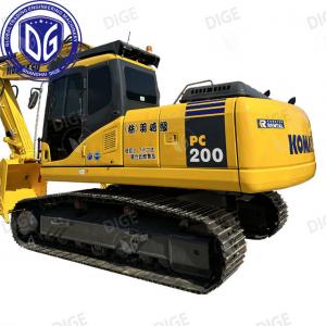 Quality PC200-7 Used Komatsu Excavator 97% New Used Crawler Excavator 20 Ton for sale