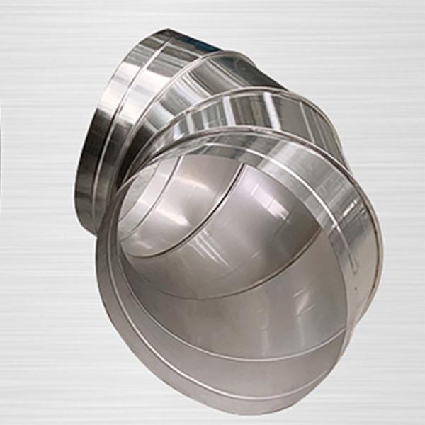 Corrugated Elbow 90 Degrees Galvanized Stainless Steel Elbow Seam Welding Machine