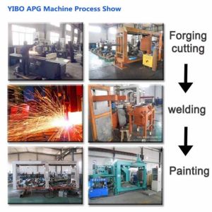 Transformer bushing insulator APG clamping machine