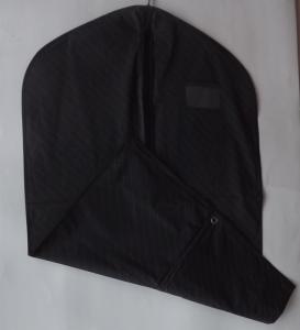 Quality Breathable Suit Garment Bag Durable Lightweight Black Dress Cover for sale