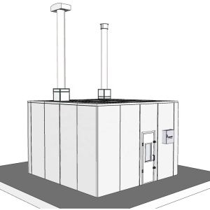 Customizable Paint Mixing Room for Professional Paint Preparation