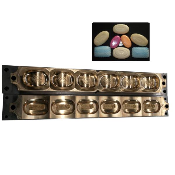 Custom Round Soap Making Die Mold For Soap Making Machine 3 Cavity