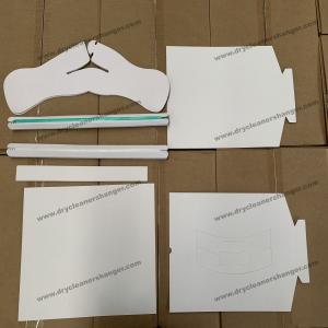 China cutting edge Trouser Guards For Hangers White coated cardboard on sale