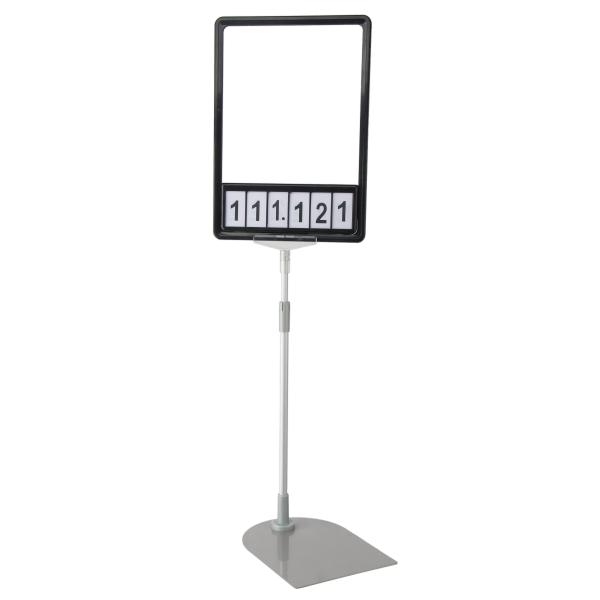 Iron Base Abs Plastic Snap Frames Stands For A3 A4 A5 Price Display