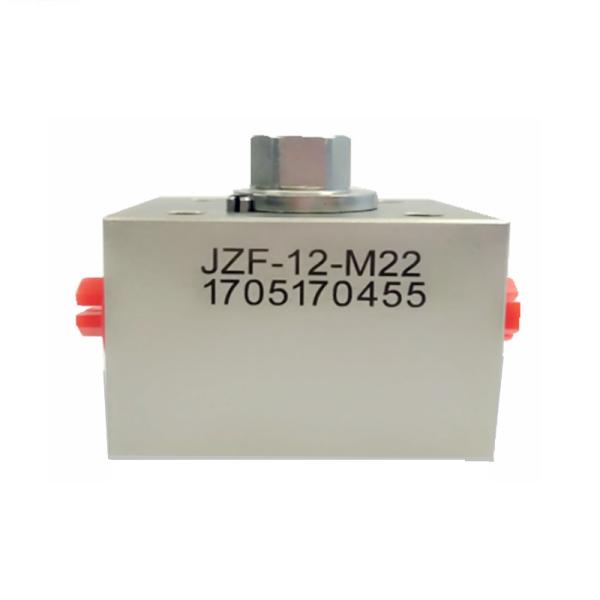 High Pressure Hydraulic Ball Valve 2 Way 2 Position Straight Type for Oil Medium