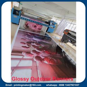 Quality Large Format Printing Custom Vinyl Banners with Grommets for sale