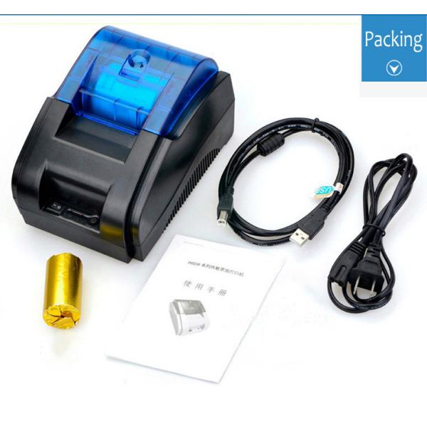 Label Receipt Bluetooth Barcode Scanner CE Mini Pocket Wireless BT Thermal Printer