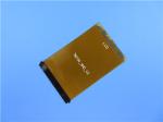 Single Layer Flex PCB Built on 1oz polyimide with polyimide stiffener for LCD