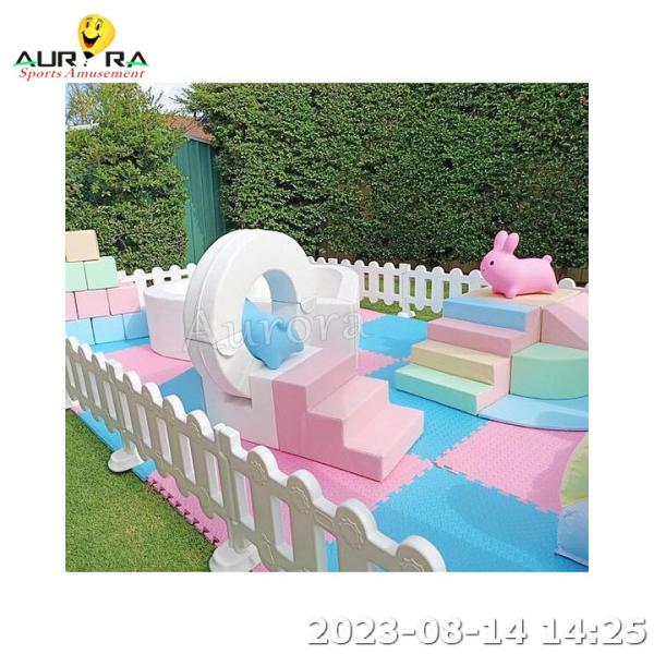 Aurora Sport Soft Play Colorful Children Indoor Playground Girls Multicolor