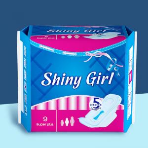 Quality 8 Layers Female Sanitary Towels Soft Cotton Lady Anion Feminine Pads for sale