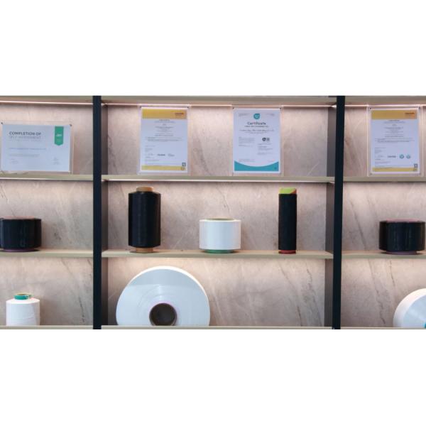 Virgin Polyester FDY Yarn with GRS Certification for Production with Customized Packaging