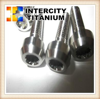China manufacturer titanium bolts for bicycle bike M2 to M64 in DIN / ISO / ASME standards