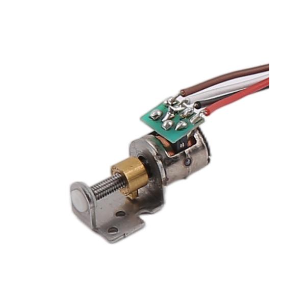 VSM0632 Slider Stepper Motor 8mm 2 Phase With Metal Slider Bracket